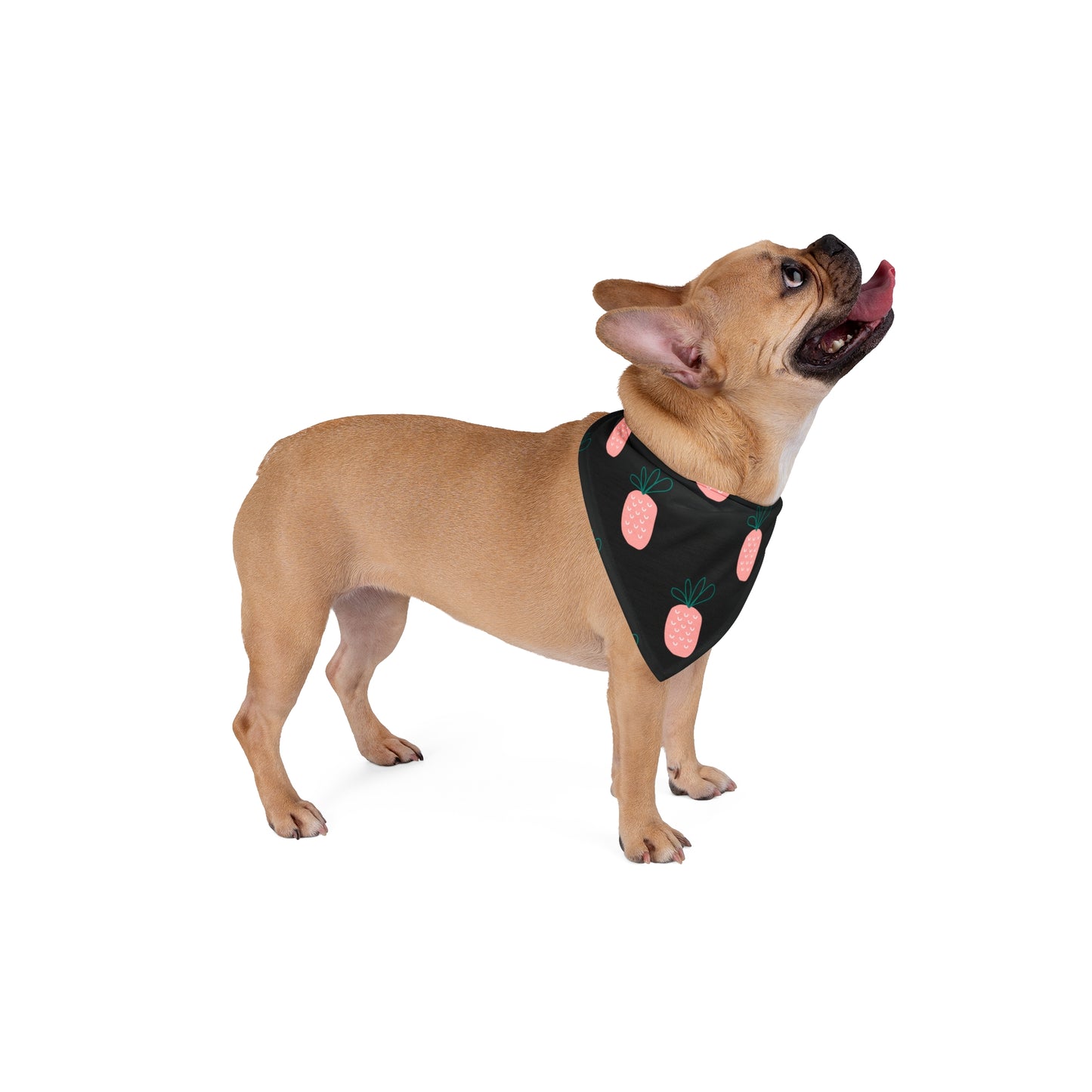 Tropical Pineapple Pet Bandana - Cute Dog Accessory for Summer Vibes